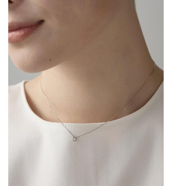 Jouete「PT900/850 ネックレス ダイヤモンド」|ネックレス|