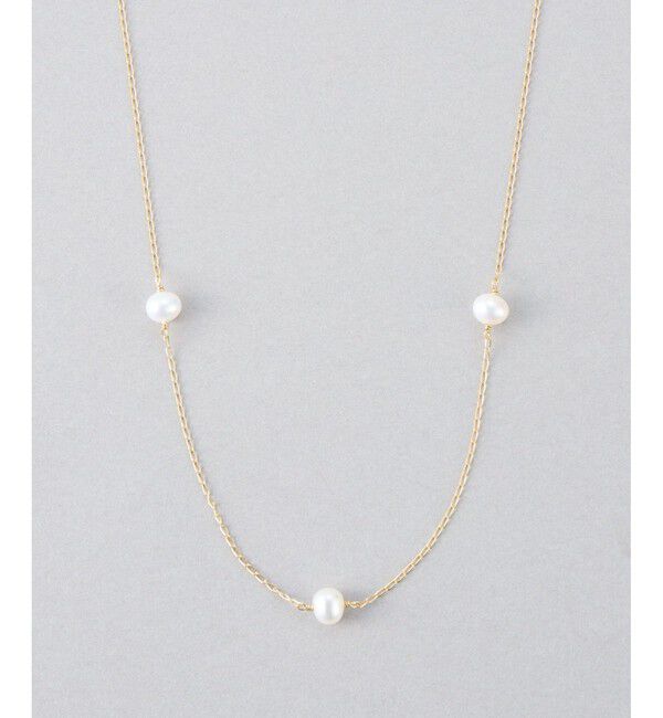 Jouete「[パールネックレス] ポイント」|ネックレス|イエローゴールド