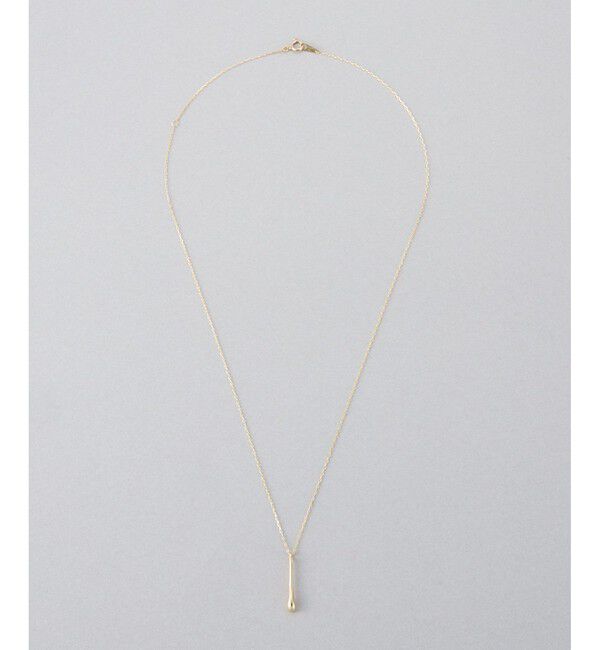 Jouete「[レイヤー] K10YG ネックレス ドロップ」|ネックレス|