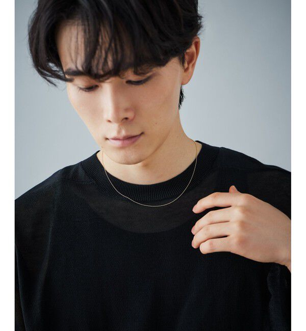 Jouete「K10YG ネックレス ボールチェーン」|ネックレス|