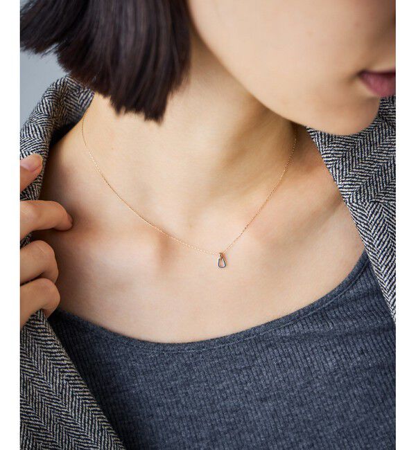 Jouete「[レイヤー] K10 ネックレス スクエア コンビカラー」|ネックレス|