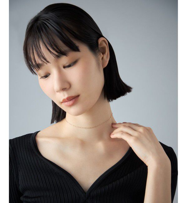 Jouete「K10YG ネックレス デザインチェーン」|ネックレス|