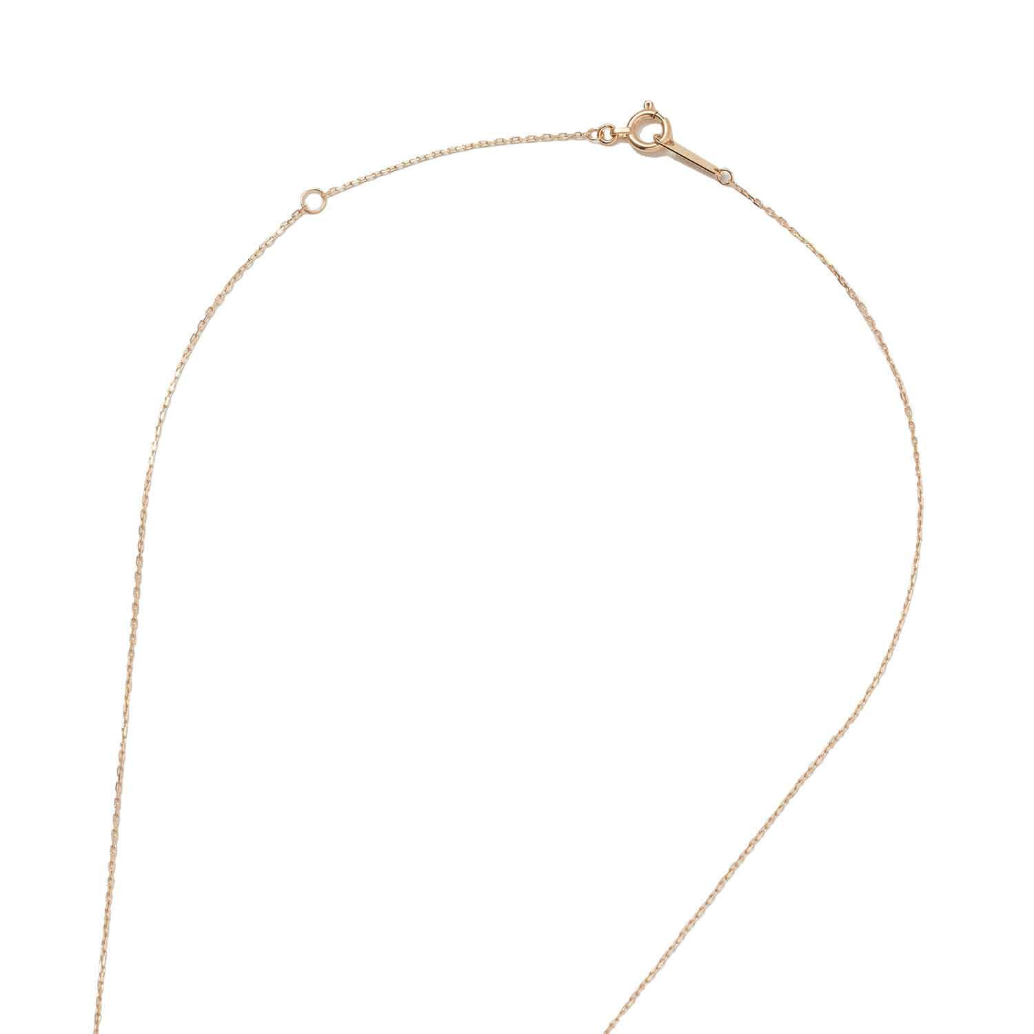 agete「K10ネックレス」|ネックレス|