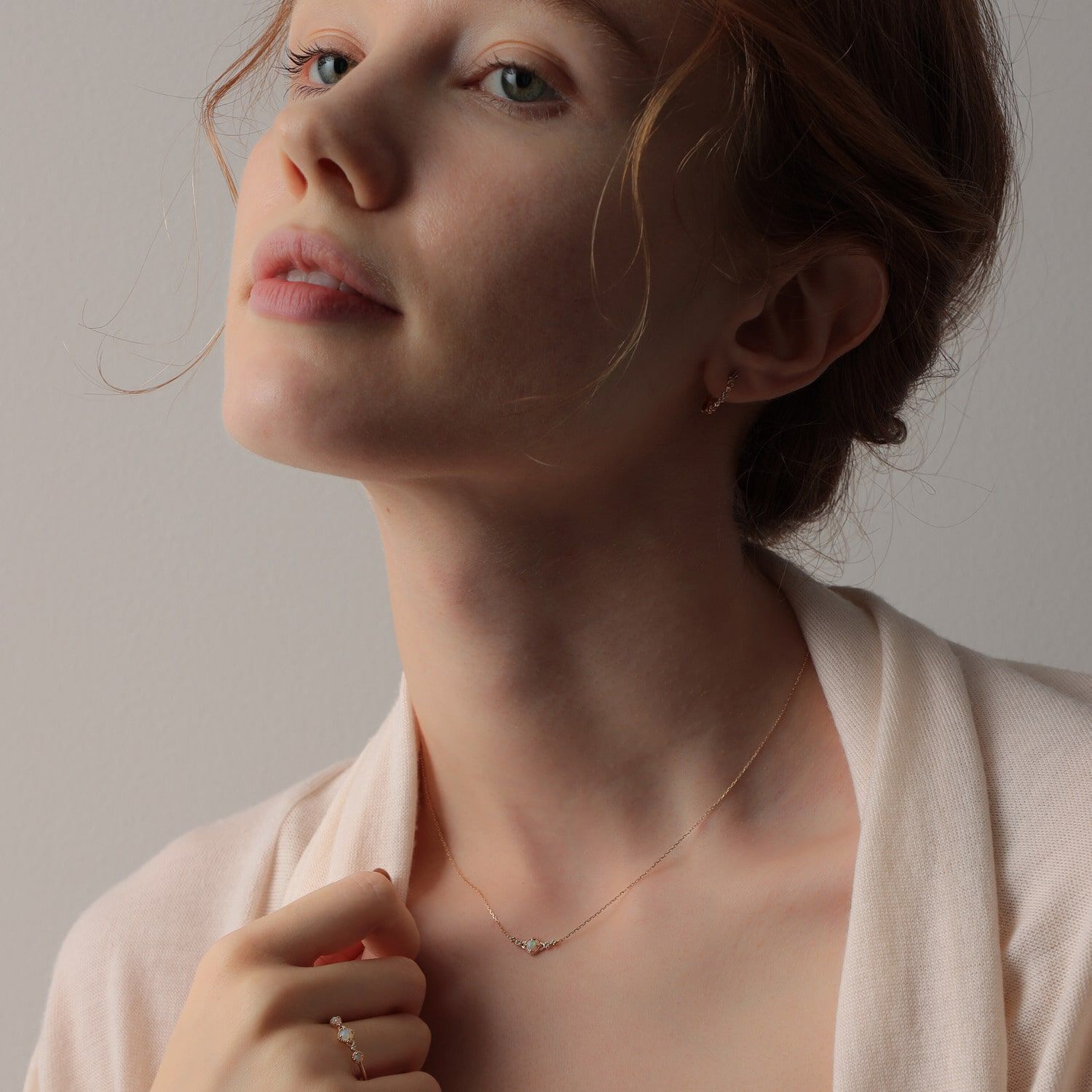 agete「K10ネックレス」|ネックレス|