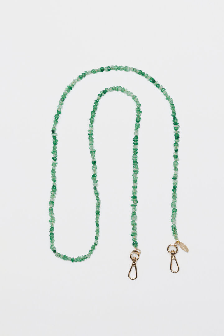  「FEDELE ストーンビーズストラップ」|ストラップ|GRN
