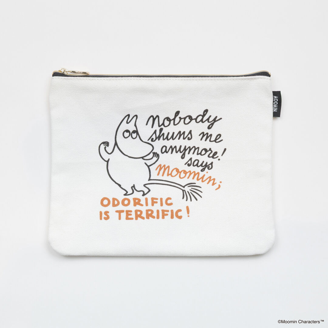  「MOOMIN FINLAND COLORフラットポーチ」|ポーチ|