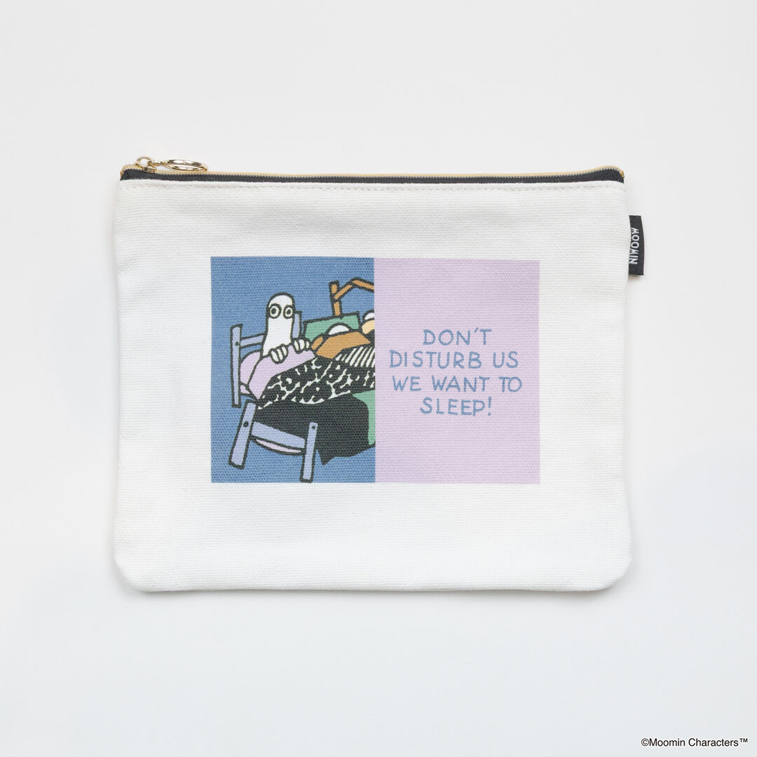  「MOOMIN FINLAND COLORフラットポーチ」|ポーチ|ニョロニョロ