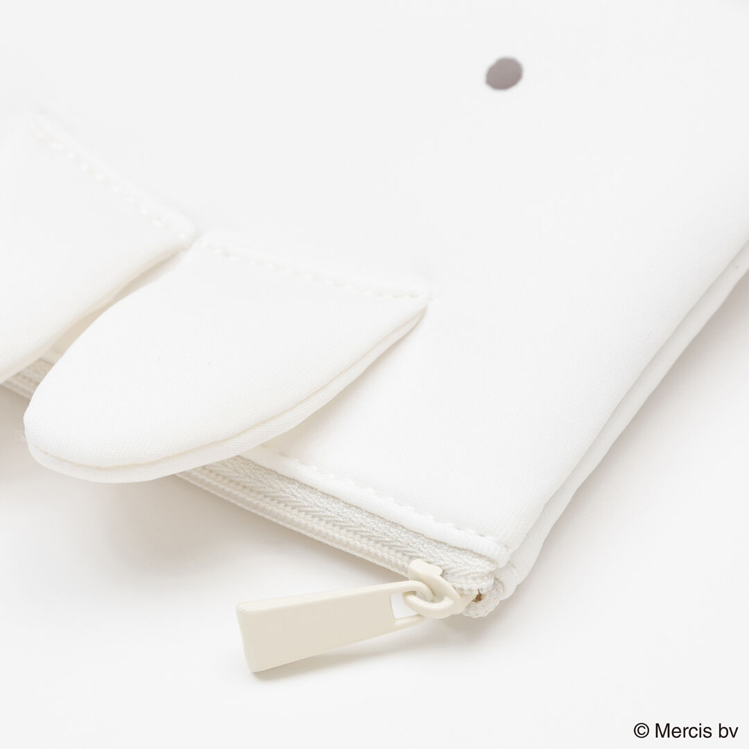  「BRUNA FACE ミニフラットポーチ」|ポーチ|