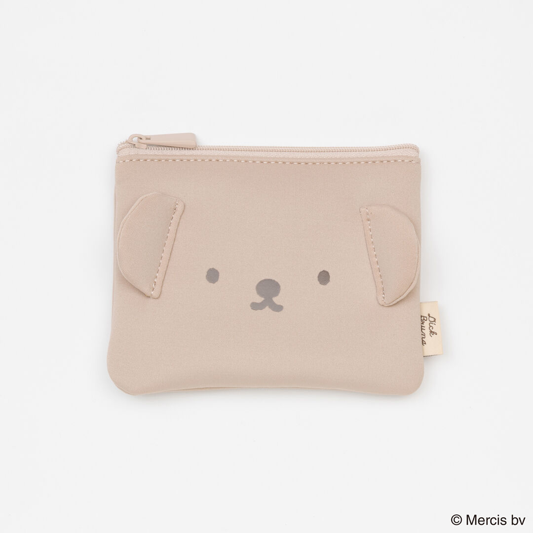  「BRUNA FACE ミニフラットポーチ」|ポーチ|
