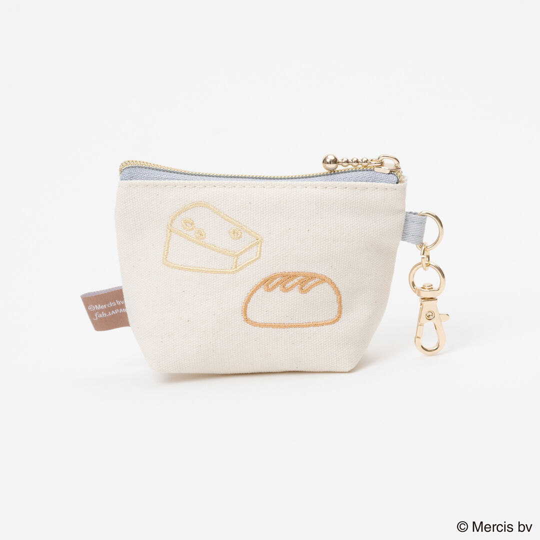  「BRUNA Colorful Line マイクロ台形ポーチ」|ポーチ|