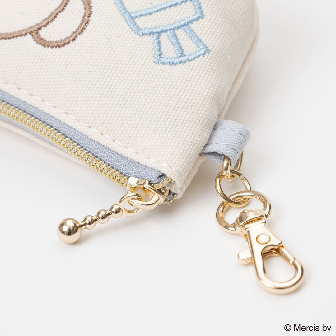  「BRUNA Colorful Line マイクロ台形ポーチ」|ポーチ|