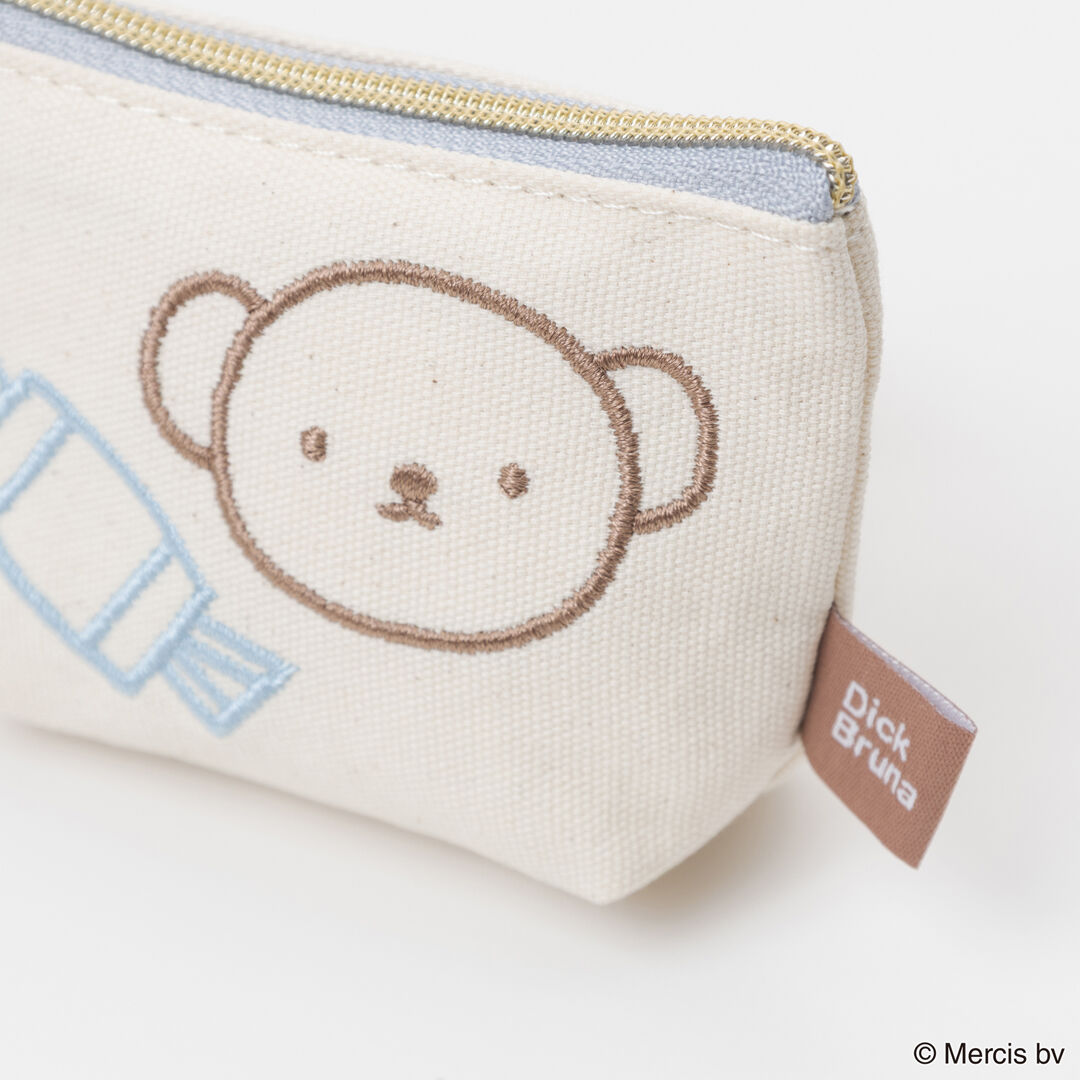  「BRUNA Colorful Line マイクロ台形ポーチ」|ポーチ|