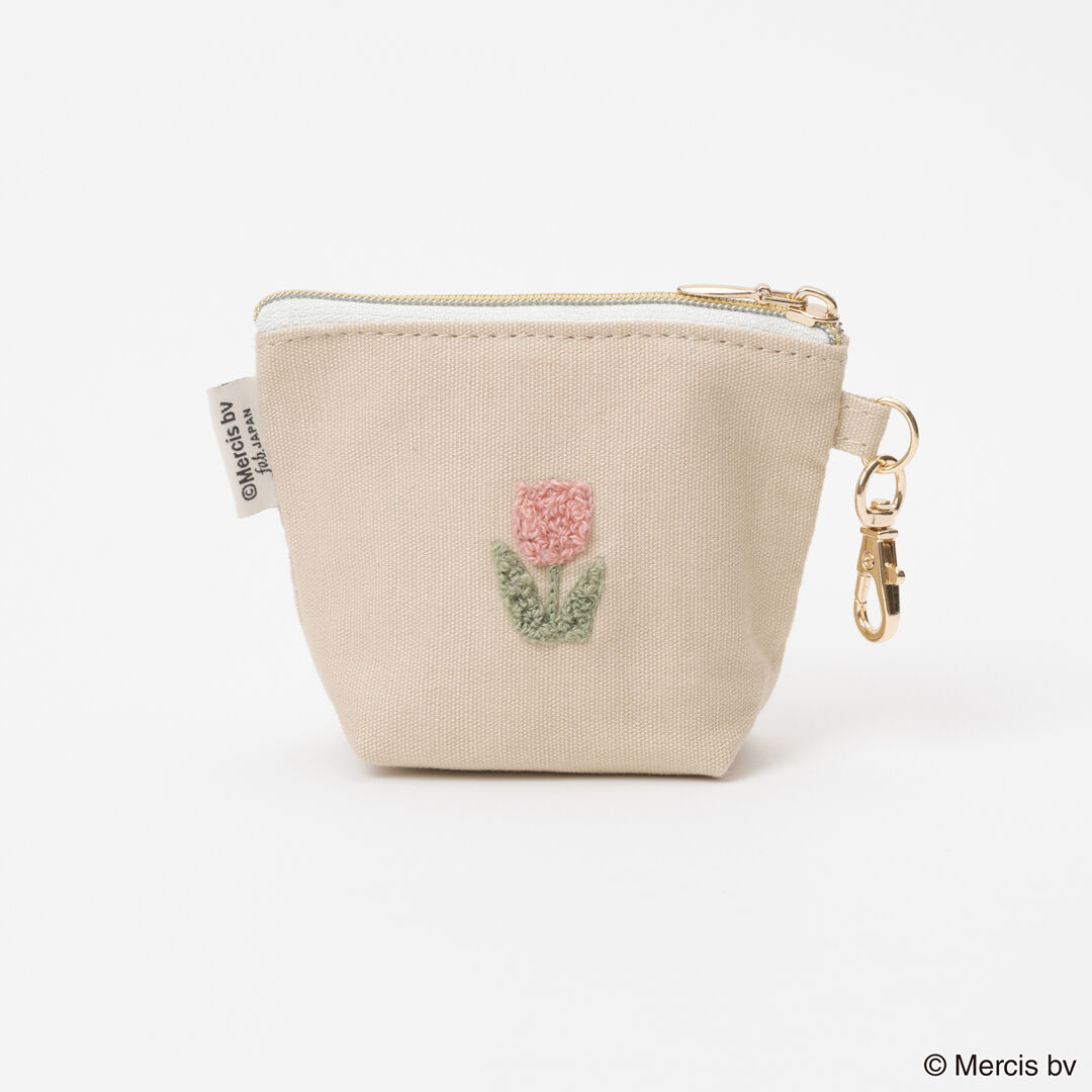  「MIFFY RED＆PINK マイクロミニ台形ポーチ」|ポーチ|