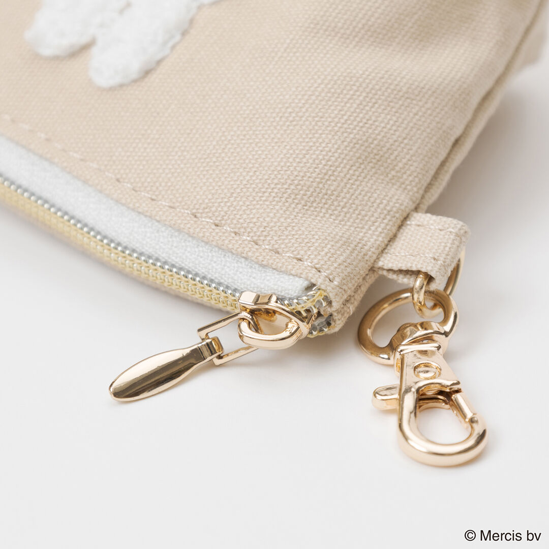  「MIFFY RED＆PINK マイクロミニ台形ポーチ」|ポーチ|