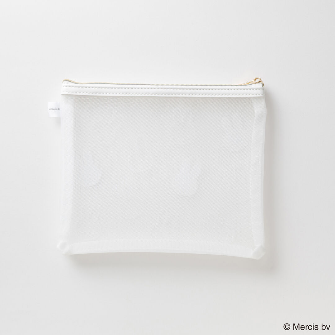  「MIFFY FLOCKY フラットポーチ」|ポーチ|