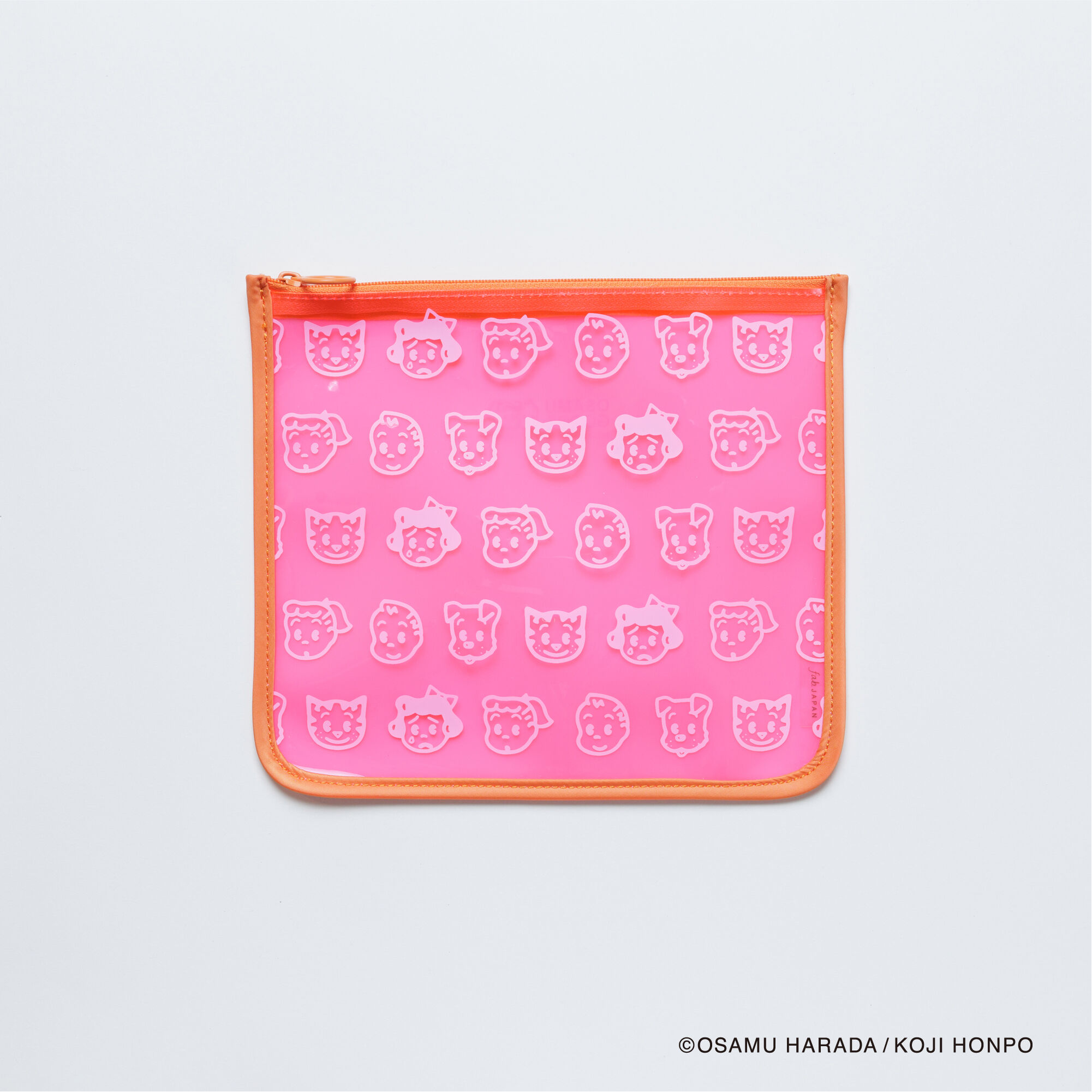  「OSAMU GOODS ネオンフラットポーチ」|ポーチ|PNK