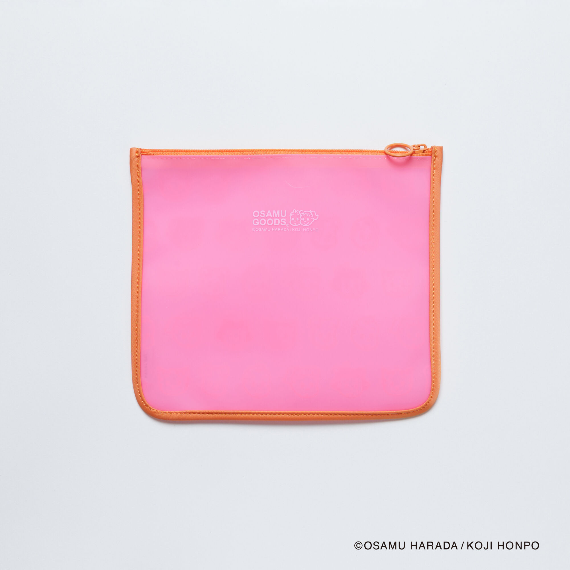  「OSAMU GOODS ネオンフラットポーチ」|ポーチ|