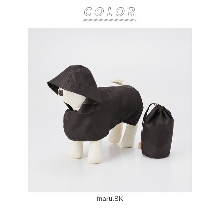 BACKYARD FAMILY「犬 レイン コート 可愛い 通販 ドッグポンチョ レインポンチョ 犬用レインコート 北欧 小型犬用」|その他|