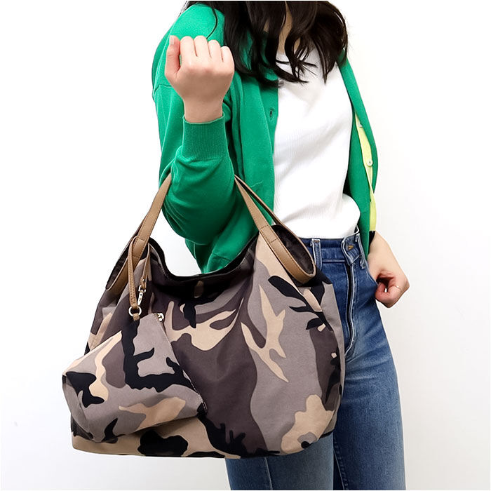 BACKYARD FAMILY「cooco クーコ バッグ トートバッグ 迷彩柄 大容量 レディース 通販 トートバック トート」|トートバッグ|