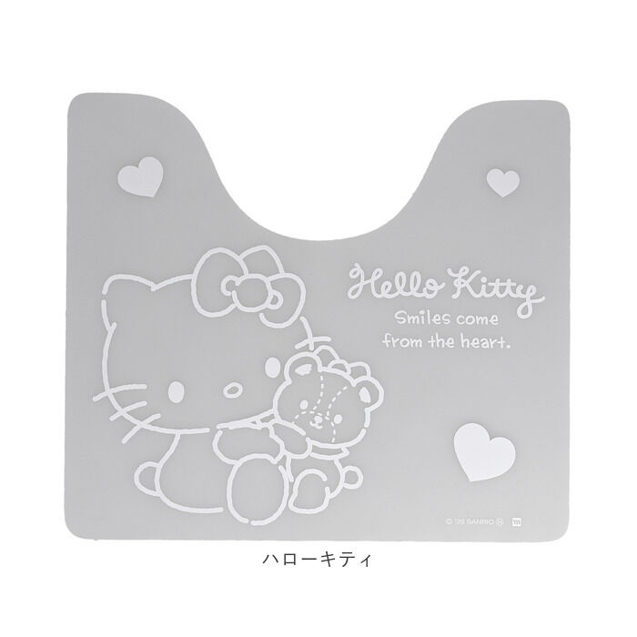 BACKYARD FAMILY「トイレマット 透明 キャラクター 通販 透明トイレマット トイレ マット トイレ用マット」|トイレタリー・ランドリーグッズ|