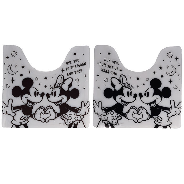 BACKYARD FAMILY「トイレマット 透明 キャラクター 通販 透明トイレマット トイレ マット トイレ用マット」|トイレタリー・ランドリーグッズ|