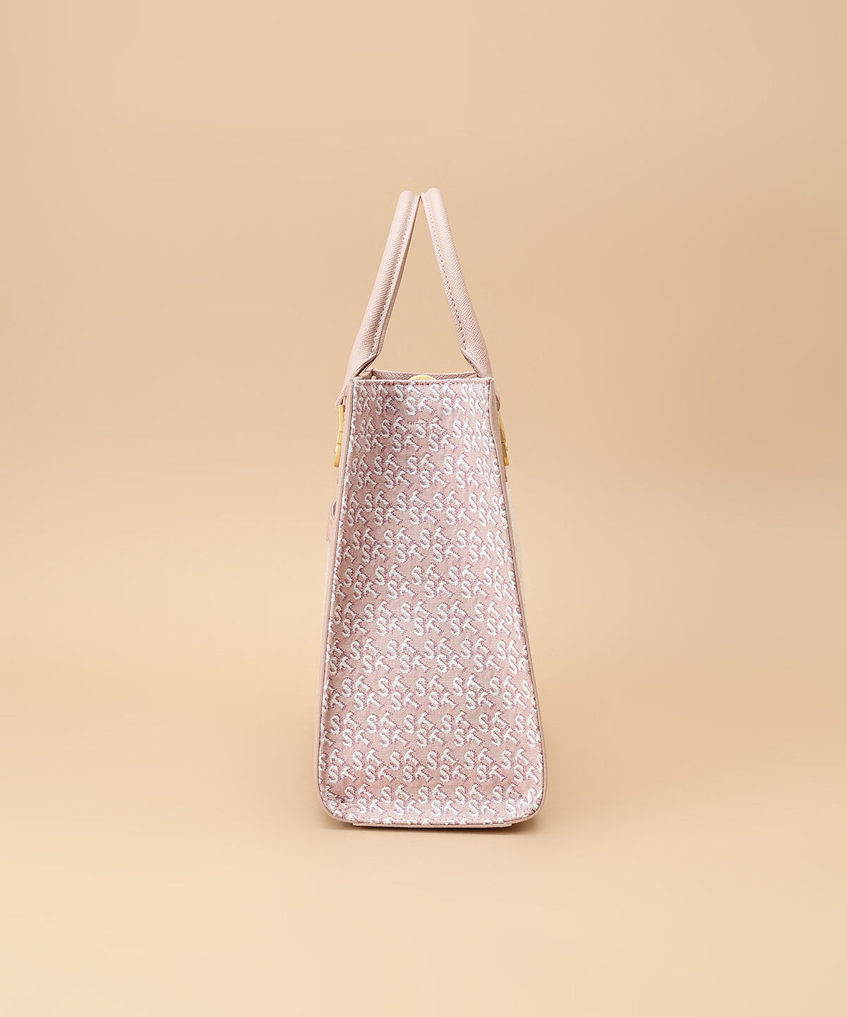 Samantha Thavasa「ST Jacquard シルエット スクエアトートバッグ」|トートバッグ|