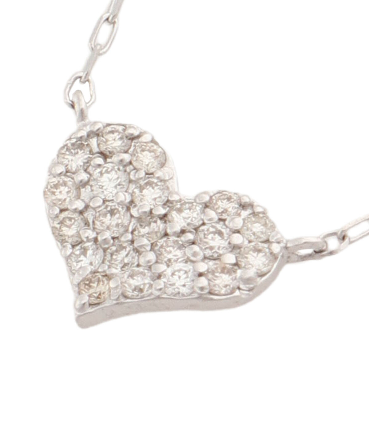 Samantha Tiara「K18 WG パーフェクトハートインフィニティネックレス（小）」|ネックレス|