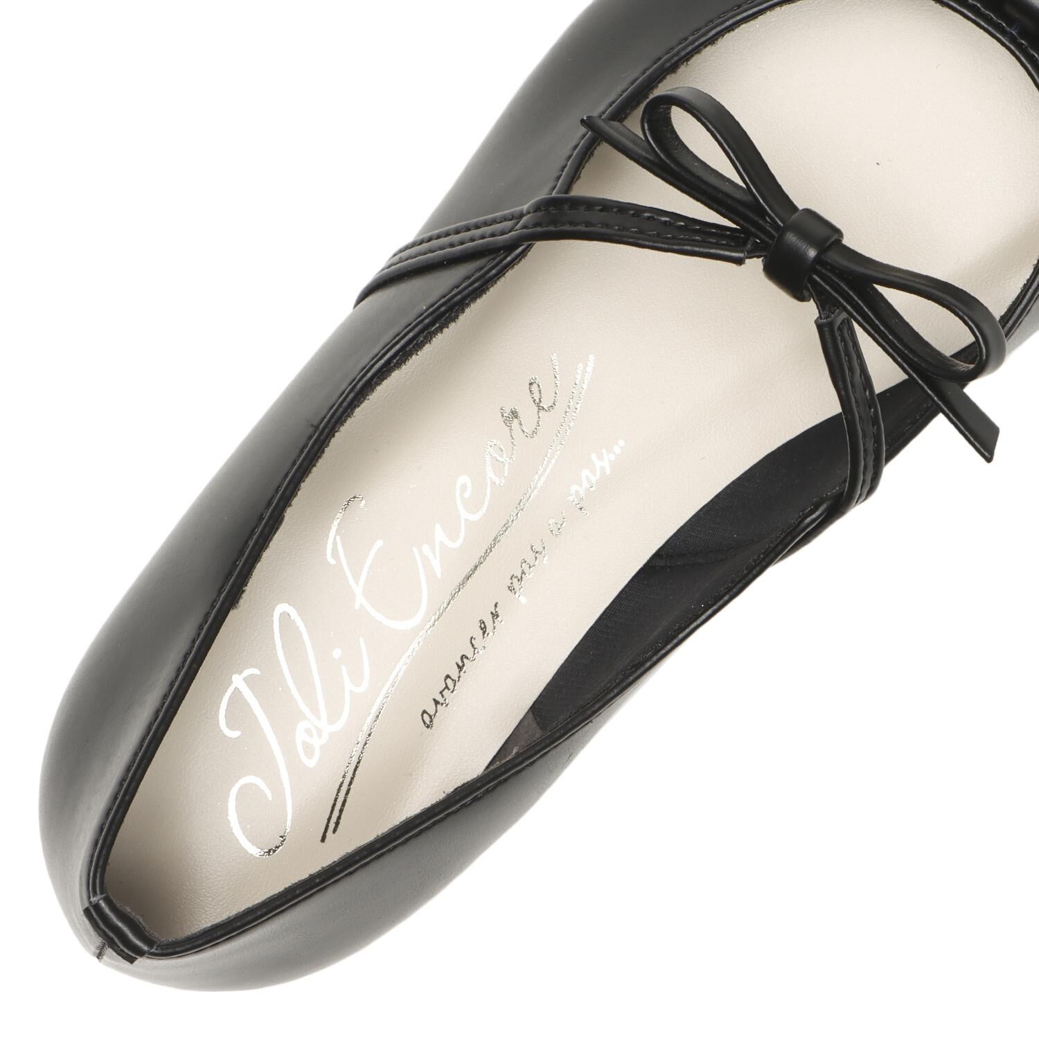 JOLI ENCORE「【JOLI ENCORE(TH)】W-RIBBON FLAT 1」|パンプス|