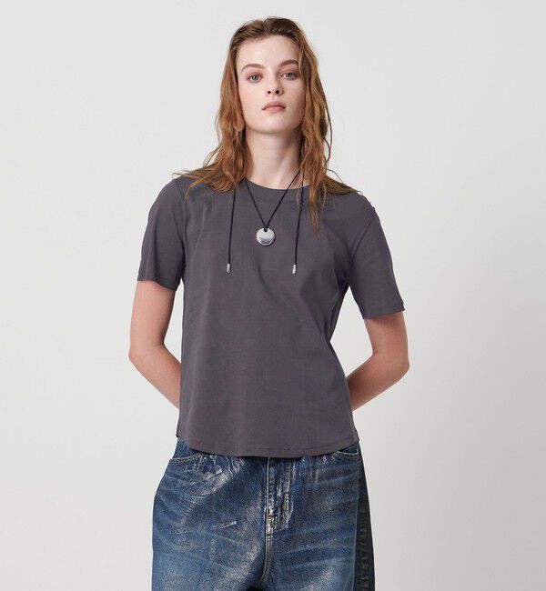 ASTRAET「＜ASTRAET＞フライス クルーネックTシャツ」|Tシャツ・カットソー|