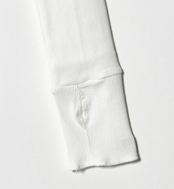 UNITED ARROWS「＜TO UNITED ARROWS＞リブ ロングスリーブ カットソー」|Tシャツ・カットソー|