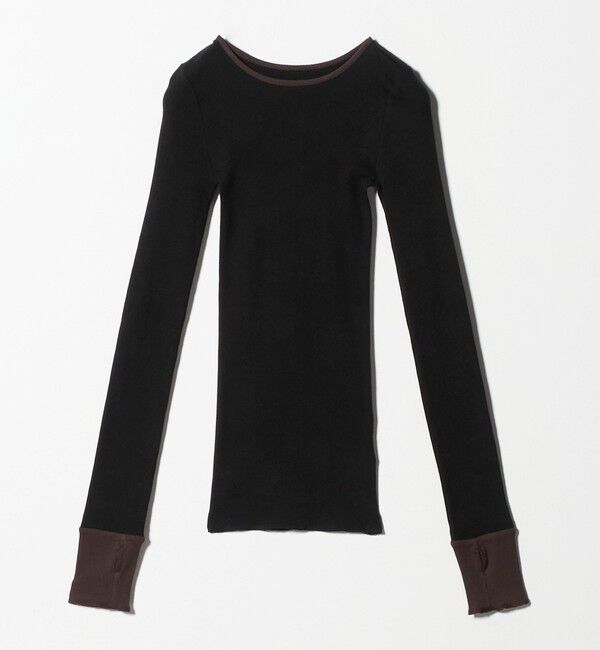 UNITED ARROWS「＜TO UNITED ARROWS＞リブ ロングスリーブ カットソー」|Tシャツ・カットソー|