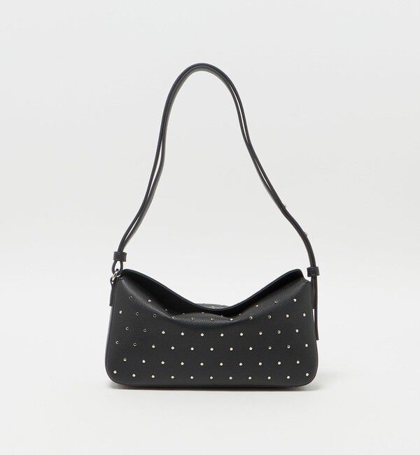 UNITED ARROWS「＜＆MyuQ＞UPIS STUDS ショルダーバッグ」|ショルダー・メッセンジャー|BLACK