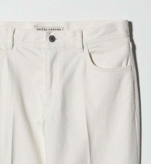 UNITED ARROWS「ドリル 5ポケット  ベーシック テーパード ノープリーツ パンツ」|チノ|