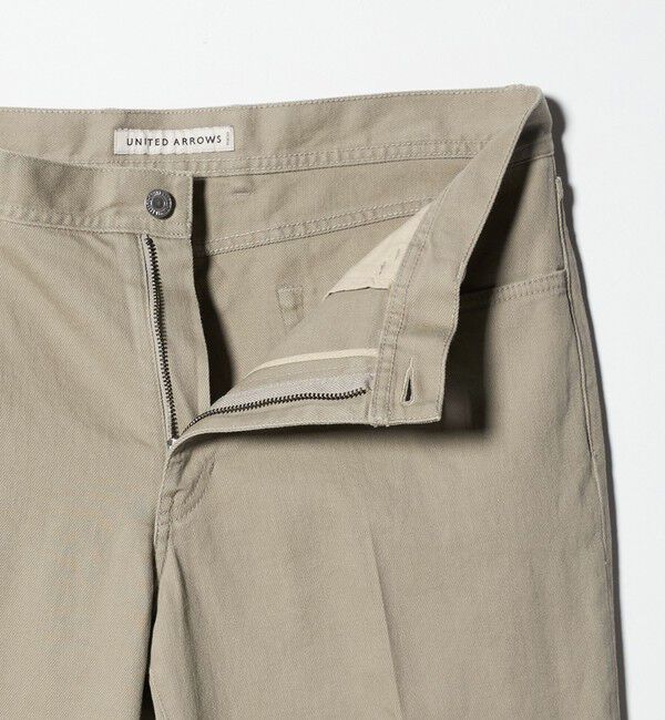 UNITED ARROWS「ドリル 5ポケット  ベーシック テーパード ノープリーツ パンツ」|チノ|