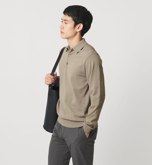 UNITED ARROWS「ニットポロシャツ UA COZY ウォッシャブル」|ニット・セーター|