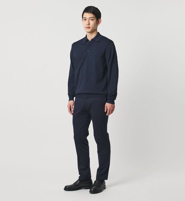 UNITED ARROWS「ニットポロシャツ UA COZY ウォッシャブル」|ニット・セーター|