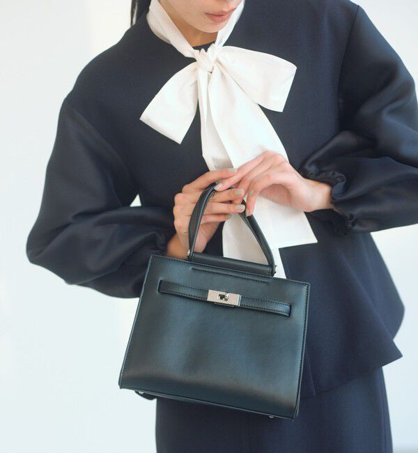 UNITED ARROWS green label relaxing「2WAY ベルト ハンドバッグ / ショルダーバッグ」|ハンドバッグ|BLACK