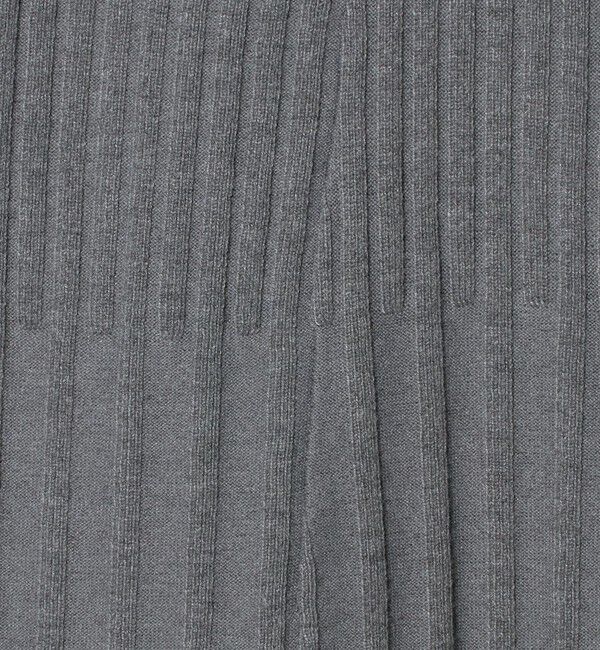 UNITED ARROWS green label relaxing「フィット＆フレア 襟付き ニット ワンピース」|ワンピース|