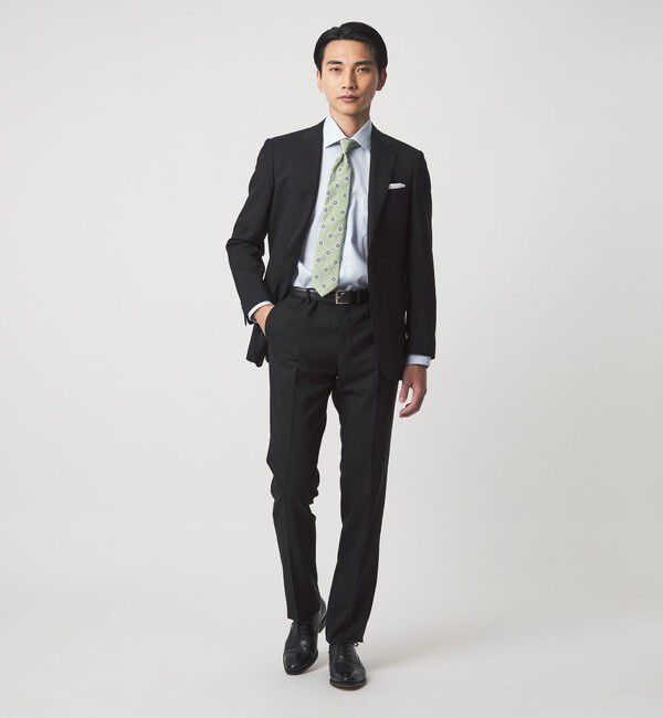 UNITED ARROWS green label relaxing「REDA トロピカル 無地 スリム ノープリーツ スーツパンツ」|スーツ|