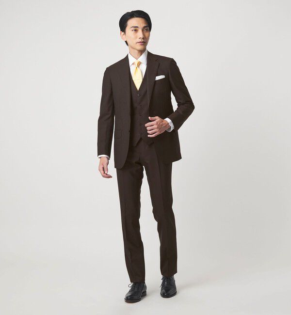 UNITED ARROWS green label relaxing「REDA トロピカル 無地 スリム ノープリーツ スーツパンツ」|スーツ|