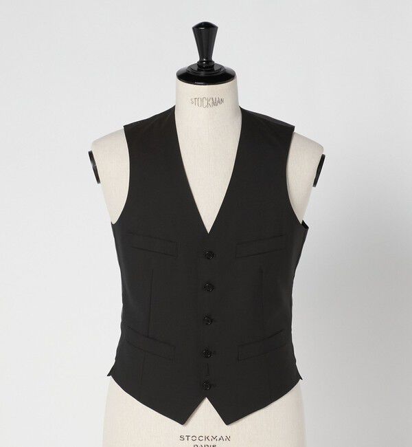 UNITED ARROWS green label relaxing「REDA トロピカル 無地 5B スーツベスト」|スーツ|