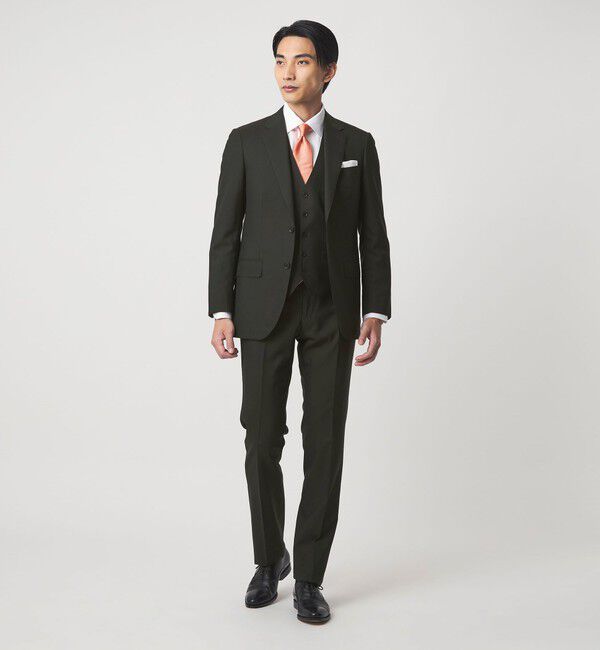 UNITED ARROWS green label relaxing「REDA トロピカル 無地 2B RV スーツジャケット」|スーツ|