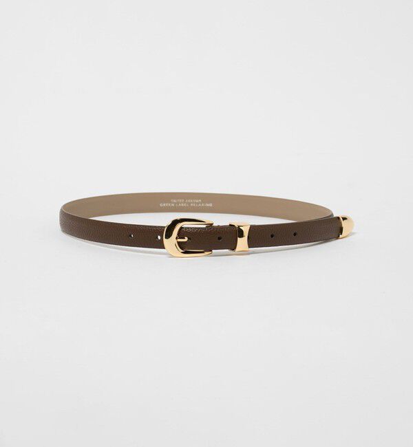 UNITED ARROWS green label relaxing「メタル 剣先 ベルト 2」|ベルト|