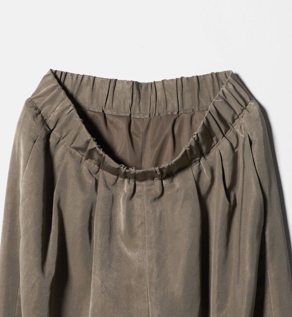 EMMEL REFINES「＜EMMEL REFINES＞EM ライトサテン イージーパンツ」|チノ|