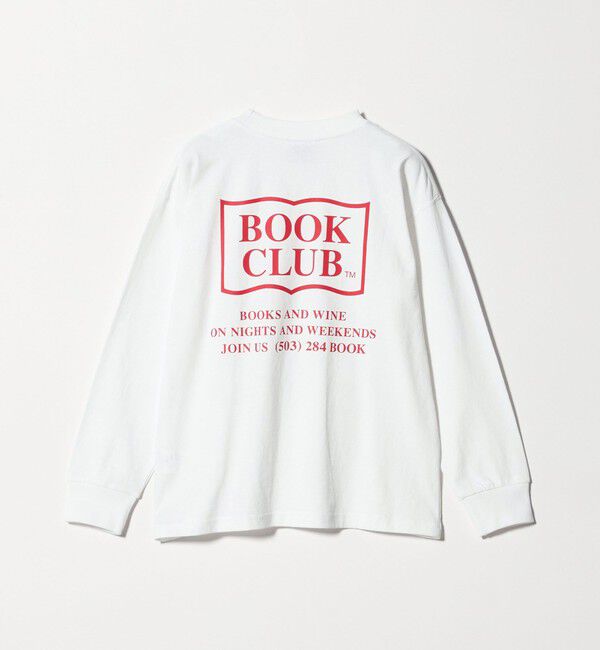 UNITED ARROWS green label relaxing「【別注】＜BOOK CLUB＞ロゴ ロングスリーブTシャツ / キッズ  140cm-150cm」|Tシャツ・カットソー|
