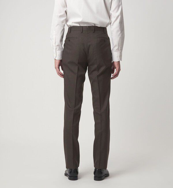 UNITED ARROWS green label relaxing「VITALE BARBERIS CANONICO ラスティック 無地 CLS 1プリーツ スーツパンツ セットアップパンツ」|スーツ|