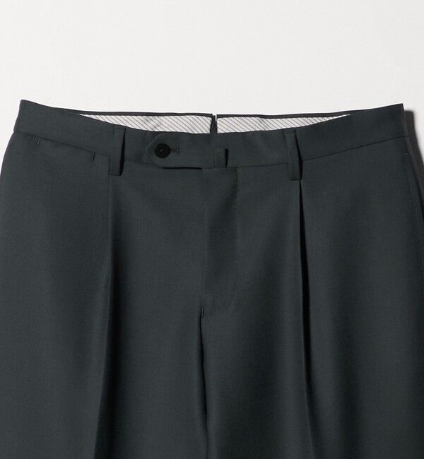 UNITED ARROWS green label relaxing「VITALE BARBERIS CANONICO ラスティック 無地 CLS 1プリーツ スーツパンツ セットアップパンツ」|スーツ|