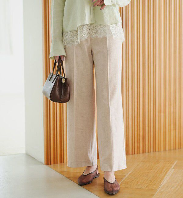 UNITED ARROWS green label relaxing「［size SHORT/TALLあり］ニーハイフレアパンツ」|その他|