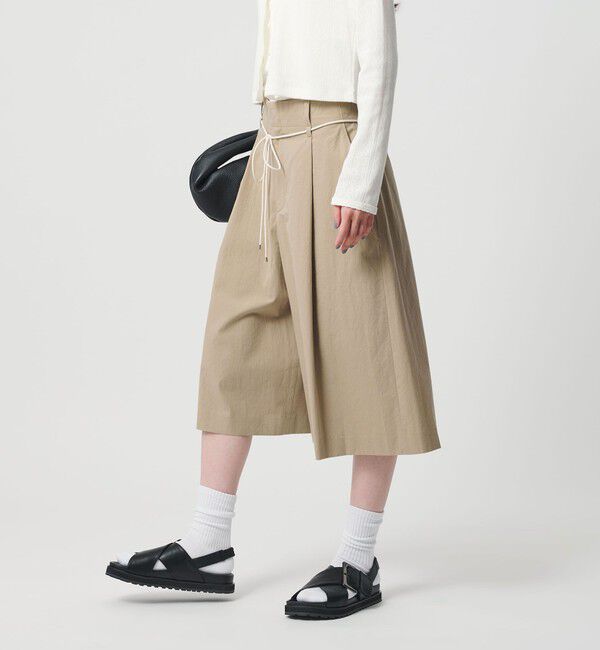 BEAUTY&YOUTH UNITED ARROWS「コットン タック ストリング ハーフパンツ」|その他|