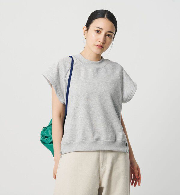 BEAUTY&YOUTH UNITED ARROWS「＜DAIWA PIER39＞テックスウェット モックネック プルオーバー」|スウェット・ジャージ|LT.GRAY